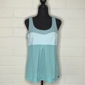 Lululemon blue and white tank - size 12
